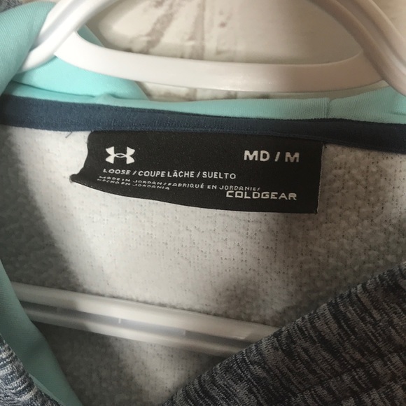 Under Armour Heathered Loose Fit Hoodie - Picture 5 of 8